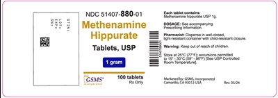 51407-880-01OL - Methenamine Hippurate - Rev. 0324.jpg 51407-880-01OL - Methenamine Hippurate - Rev. 0324.jpg - 51407 880 01OL Methenamine Hippurate Rev. 0324